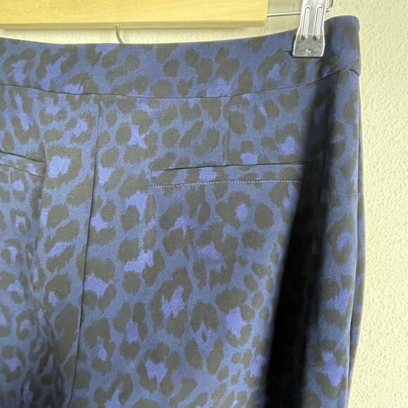 Kate Spade Live Colorfully Women's Animal‎ Print Cropped Ankle Pants Size 6 - Picture 4 of 6